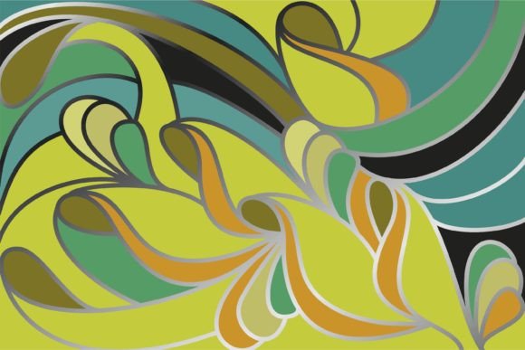 Download Art Deco Luxury Gold Gradient Wall Decor - Premium Bundle