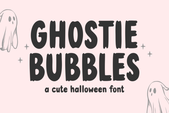 Download Ghostie Bubbles Font by Dreamink 7ntypes - 7ntypes Collection