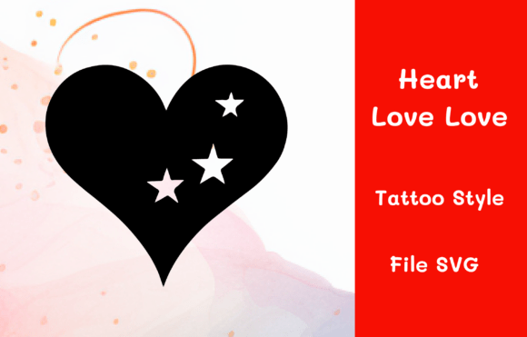 Download Heart Love Love Lavish Tattoo Style - Premium Bundle
