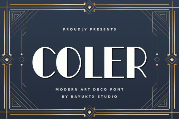 Download Coler Art Deco - Premium Resources