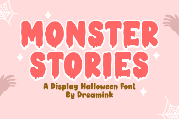 Download Monster Stories Font by Dreamink 7ntypes - 7ntypes Collection